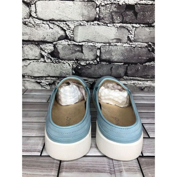 Vionic Effortless Porcelain Blue Suede Leather Comfort Shoes Women 8.5M US/40EU - Picture 4 of 15